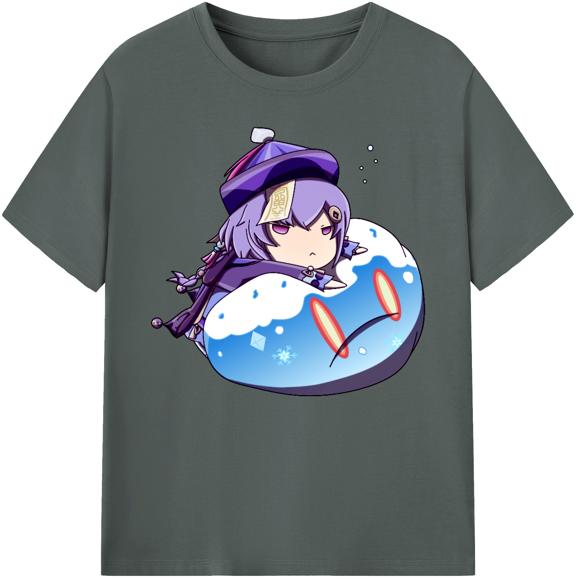 げんし神 七七 なな  genshin Nana 綿100％ メンズ半袖Tシャツ｜肌触りやわらか＆通気性